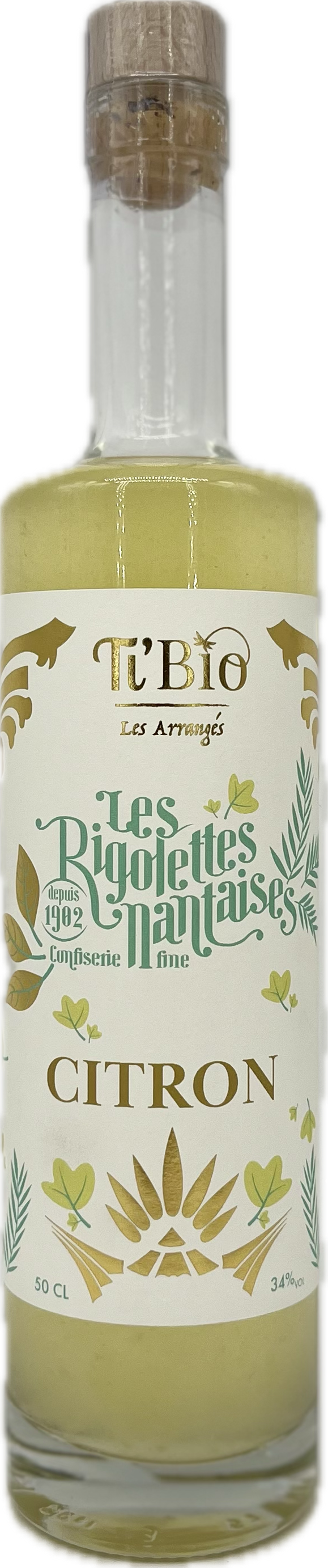 BOUTEILLE DE RHUM aux Rigolettes Citron 50 CL